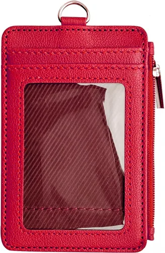 Vista 16 de CATCH ON Cartera pequeña para mujeres y hombres, delgada y minimalista de piel sintética, bolsillo frontal, tarjetero con bolsillo con cremallera