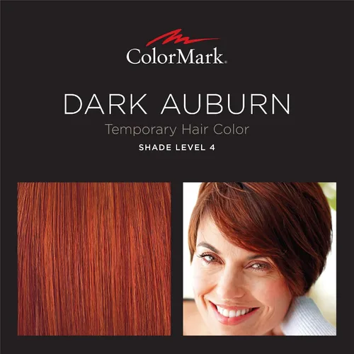 Vista 2 de ColorMark Pro Dark Auburn - Varita de retoque de raíz gris líquida, color real para el cabello