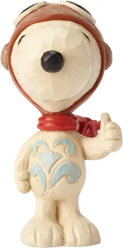 Vista 3 de Enesco 6001297 Jim Shore Peanuts Snoopy Donuts and Coffee - Figura en miniatura, 3 pulgadas, multicolor