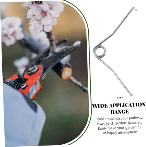 Vista 8 de 10pcs Hardware Spring Set Pruner Spring Reemplazo Pequeño para Tijeras de Podar Jardín