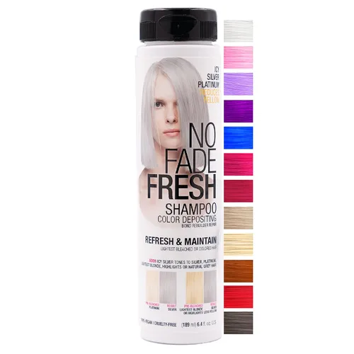 Vista 4 de Champú natural para depósitos de color marrón – Color de cabello semipermanente con BondHeal Bond Rebuilder – Tinte para cabello castaño