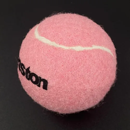 Vista 4 de Senston Raquetas de tenis para niños de 25" con 3 pelotas de tenis rosa