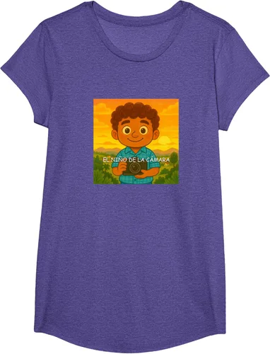 Vista 67 de Camiseta El Niño de la Cámara – Diseño Oficial del Cuento Ilustrado