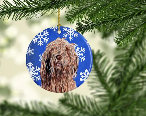 Vista 140 de Caroline's Treasures Cavalier Spaniel - Adorno de cerámica para colgar en el árbol de Navidad, para el hogar, Navidad, fiestas, regalo, 3 pulgadas