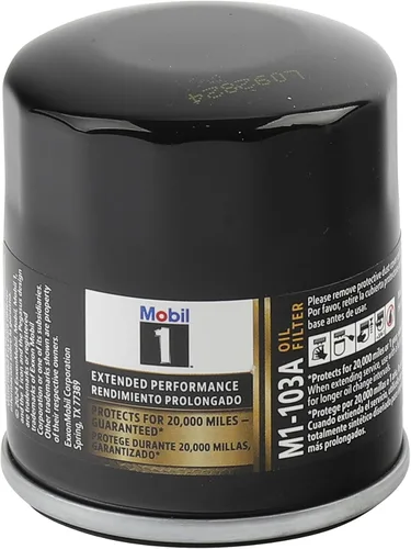 Vista 2 de Mobil 1 filtro de aceite giratorio de rendimiento extendido M1-103A (paquete de 2)