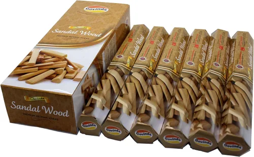 Vista 15 de Govinda – Incienso – Aqua Fresh – 120 varillas de incienso, incienso premium, revestimiento de masala