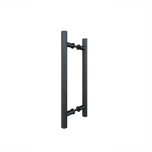 Vista 9 de JUBEST Manija de puerta de granero de 12 pulgadas, pasamanos de puerta corredera en forma de H de doble cara, manijas de puerta batiente