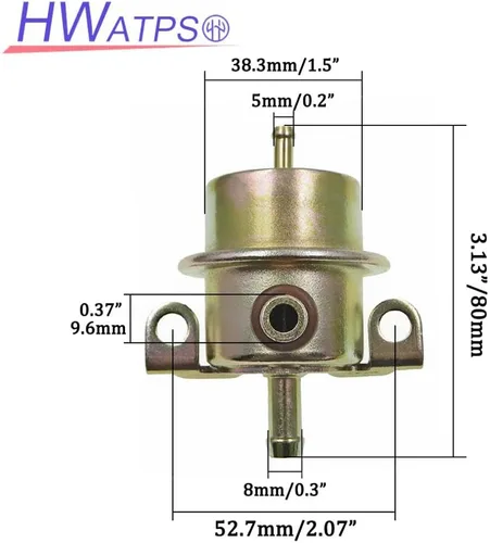 Vista 3 de Regulador de presión de combustible PR4056 para Volvo 240 850 740 940 Peugeot Alfa Romeo 164 Regulador 3.0Bar para Hyundai Scoupe PR60 0280160235