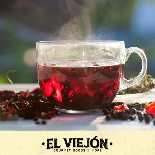 Vista 4 de El Viejón - Hibisco natural 1 libra Bolsa resellable