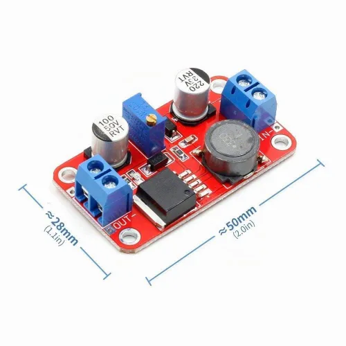 Vista 6 de ACEIRMC 3 unids XL6019 5A Corriente de alta potencia CC a CC Step-up 5V 6V 12V 24V 3-35V a 5-40V XL6019 Convertidor Regulador de Voltaje Ajustable 3