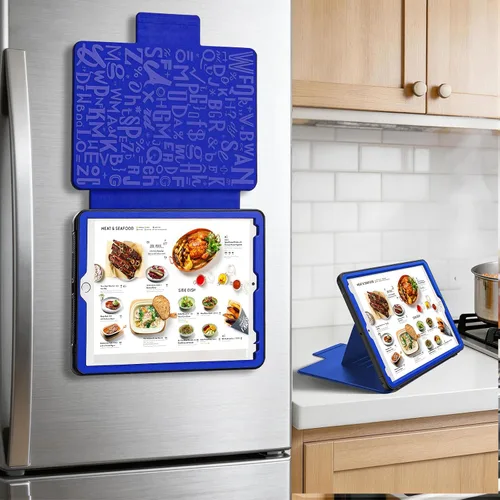 Vista 20 de BLOSOMEET Bonita funda para iPad de 9ª generación 2021 de 10.2 pulgadas con protector de pantalla de vidrio templado y soporte para bolígrafo, funda