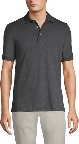 Vista 3 de Lands' End Polo Supima de manga corta para hombre