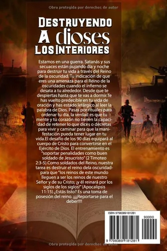 Vista 2 de Destruyendo a los dioses Interiores Libro de Guerra Espiritual (Spanish Edition)