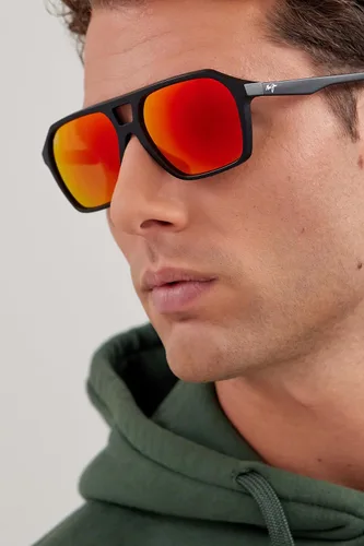 Vista 10 de Maui Jim Gafas de sol polarizadas estilo aviador para hombre
