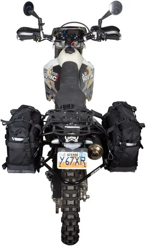 Vista 6 de TUSK Pannier Racks Pilot Pannier Bags with Top Rack CRF250 L Rally 2013-2020