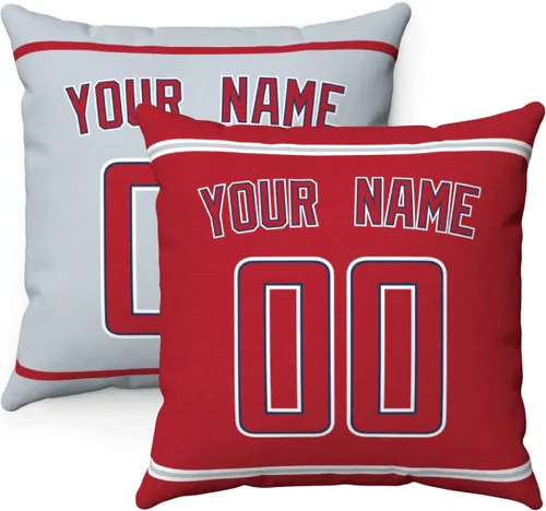 Vista 34 de Almohada personalizada con cualquier número de nombre, regalos personalizados para Los Ángeles