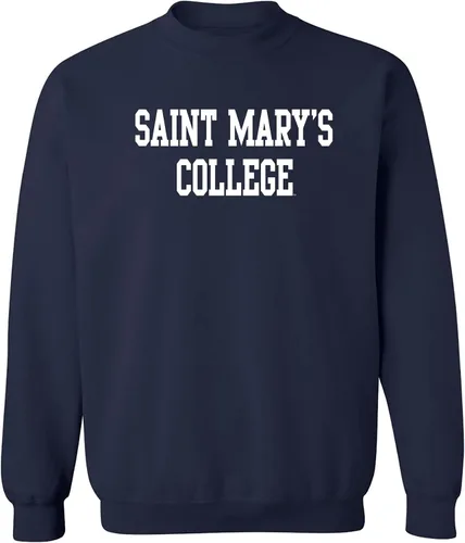 Vista 17 de UGP Campus Apparel NCAA Bloque Básico, Cuello Redondo Color del Equipo, Colegio, Universidad Cremalleras Akron Navy