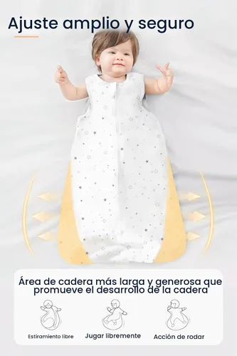 Vista 2 de TotAha Toddler Sleep Sack 2T-4T 0.5 TOG Wearable Blanket Sleeping Bag Brotes