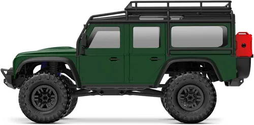Vista 3 de Traxxas TRX-4M Land Rover Defender 1/18 escala 4X4 oruga (verde)