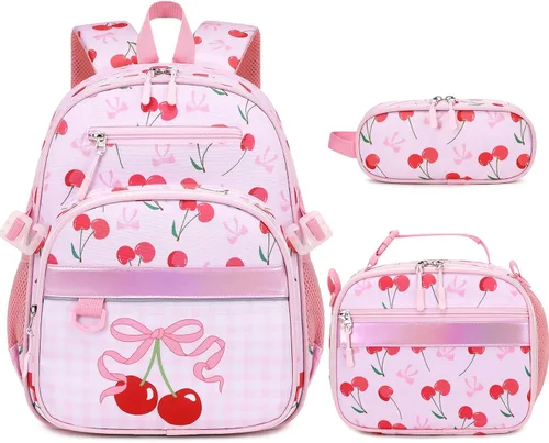 Vista 14 de Mochila para niños de 5 a 8 años, Mariposa, 15 pulgadas, Lindo