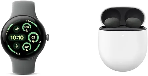 Vista 21 de [Usado] Google Pixel Watch 3 modelo 2024, reloj Android de 1.61 pulgadas (41 mm) con seguimiento de frecuencia cardíaca, Fitbit Advanced Running