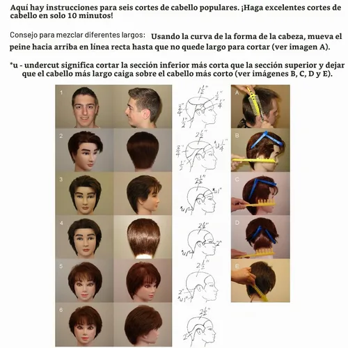 Vista 4 de Scissor Clipper over peine Peluquería Herramienta Kit (Negro, Gris, o amarillo), Negro