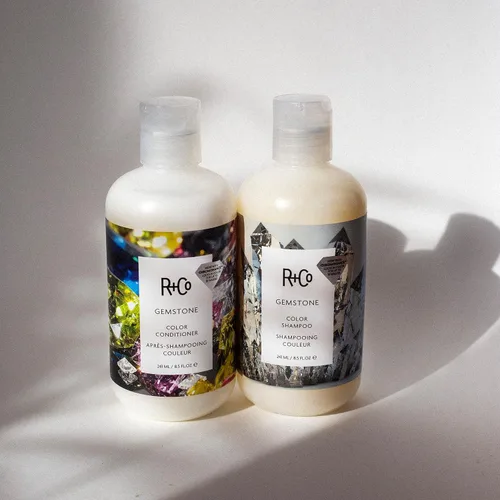 Vista 5 de Total Gem - Kit en línea Vibrancia de color prolongada, repara + nutre el cabello Vegano + libre de crueldad 22.75 onzas