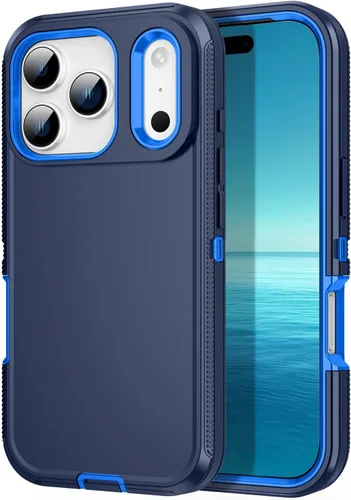 Vista 38 de Funda para iPhone 11, a prueba de golpes, caídas y polvo, protección de cuerpo completo de 3 capas, cubierta dura de alto impacto de alta Negro