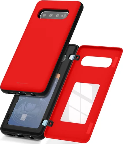 Vista 117 de GOOSPERY Funda tipo cartera para Samsung Galaxy S22 Ultra, [tarjetero] parachoques magnético de puerta con cierre automático, cubierta protectora