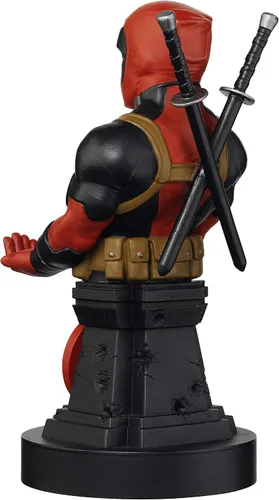 Vista 4 de Exquisite Gaming Cable Guy - Marvel Deadpool - Controlador de carga y soporte para dispositivo - Juguete - Xbox 360
