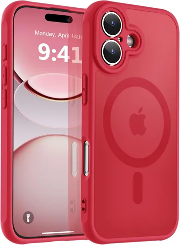 Vista 50 de MOCCA - Funda magnética resistente para iPhone XR de 6.1 pulgadas, compatible con MagSafe, funda con protección contra caídas de grado militar