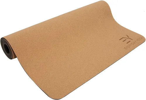 Vista 10 de Alfombrilla antideslizante para ejercicio y fitness, respetuosa con el medio ambiente, antidesgarros, de 0.18 a 0.18 pulgadas de grosor para yoga