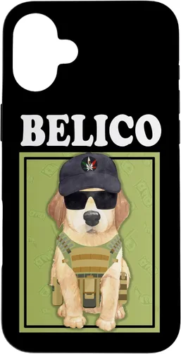 Vista 23 de Funda para iPhone 16 Perrito Belico Funny Mexican Corridos Belicos