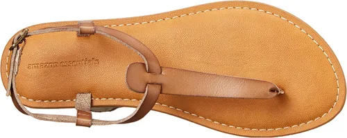 Vista 7 de Tienda Essentials Sandalia casual para mujer con correa al tobillo