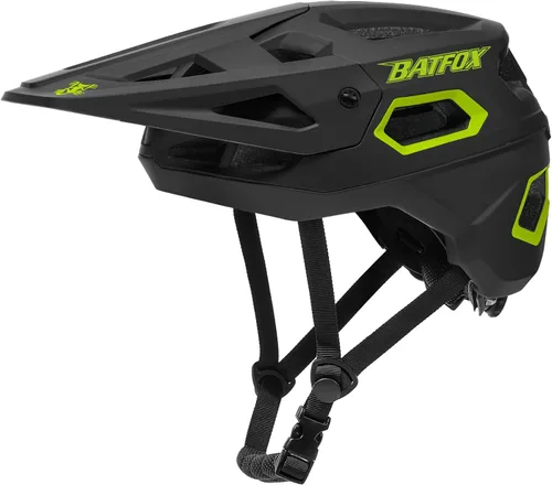 Vista 17 de Casco de Bicicleta BATFOX, Casco de Bicicleta de Montaña para Hombres, Mujeres, Adultos y Jóvenes