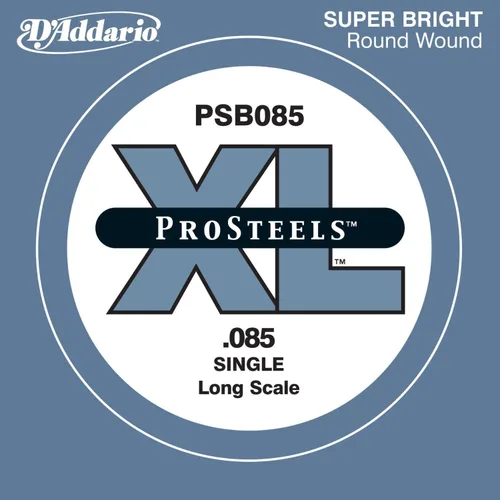 Vista 16 de D'Addario PSB028W ProSteels Bass Guitar Single String, Long Scale, .028