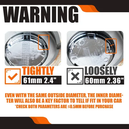 Vista 3 de Tapas centrales de 2.15 pulgadas para aros de Ford Edge Escape Focus Fusion, compatibles con tapas centrales para aros 6M21 1003 AA, paquete de 4
