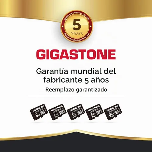 Vista 7 de Gigastone Tarjeta Micro SD de 16 GB, video Full HD, cámara de vigilancia de seguridad para acción, cámara de drones, 85 MB/s Micro SDHC UHS-I U1 C10