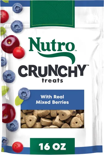 Vista 15 de Nutro Golosinas crujientes para perros con manzana real, bolsa de 10 onzas