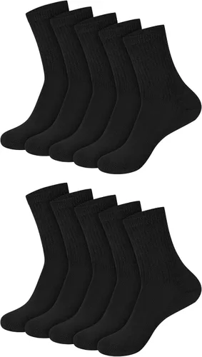 Vista 13 de Hanes Women's Cushioned Athletic Ankle Socks (10-Pack)
