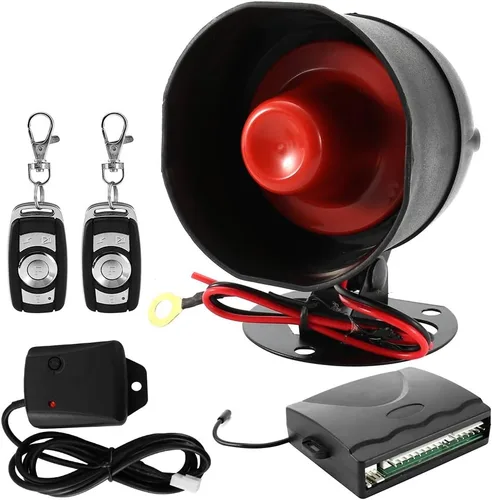 Vista 8 de Sistema de alarma de coche con arranque remoto Push to Engine Start Stop Button 12V Universal Start Stop Lock antirrobo