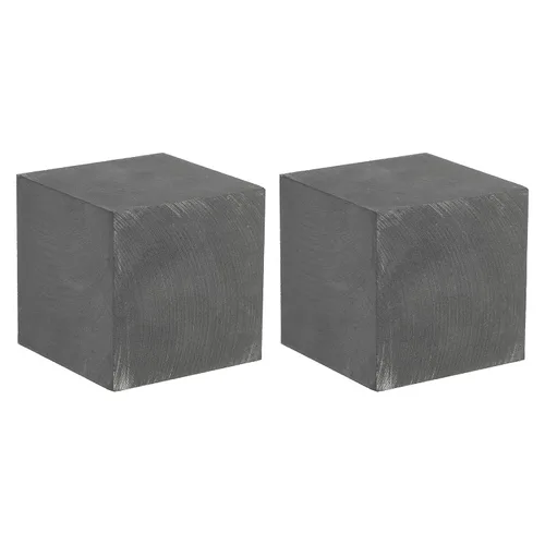 Vista 6 de MECCANIXITY Bloque de Grafito Lingote Rectángulo Placa de Electrodo de Grafito 10x10x0.4mm para Fundición por Fusión, Electrolisis Galvanoplastia