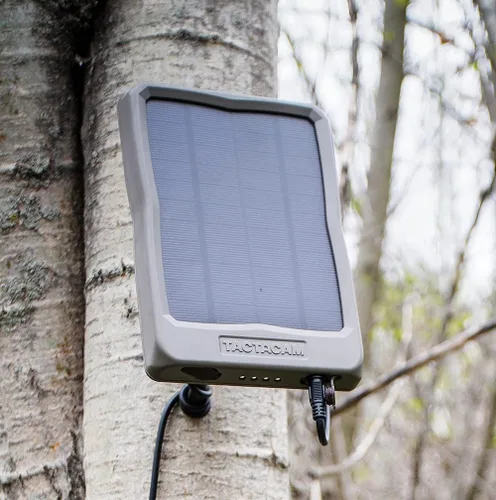 Vista 9 de TACTACAM Panel Solar Reveal para Cámaras de Rastreo Celulares X 2.0, X, Gen 1, SK, XB (Panel Solar)