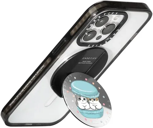 Vista 3 de CASETiFY Soporte Snappy Grip compatible con Magsafe - Chef's Special - Espejo plateado