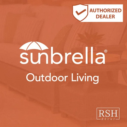 Vista 5 de RSH Décor Sunbrella Juego de 4 almohadas lumbares de 20 x 12 pulgadas y 2 almohadas cuadradas de 17 x 17 pulgadas para exteriores, lona blanca