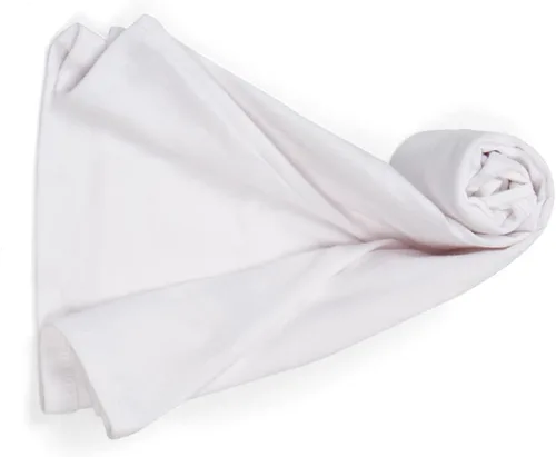 Vista 7 de Camisola sin mangas para mujer de Natural Uniforms - Algodón elástico transpirable Blanco