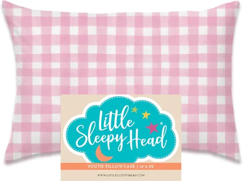 Vista 11 de Funda de almohada para jóvenes Little Sleepy Head - 100% funda de almohada de algodón y hipoalergénica - Funda de almohada envolvente de ajuste