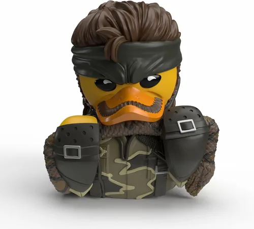 Vista 8 de TUBBZ Edición en caja: Metal Gear Solid - Figura de vinilo de pato de goma Dr Hal Otacon Emmerich Cosplaying
