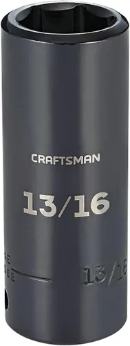 Vista 3 de CRAFTSMAN Llave de carraca de impacto profundo, SAE, de 1/2 pulgada de transmisión, 1 pulgada (CMMT15984)