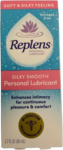 Vista 2 de Replens - Lubricante personal suave y sedoso, 2.7 fl oz (2.70 oz) Paquete de 2